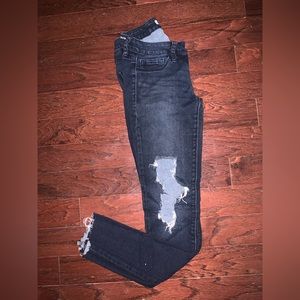 Women’s Bullhead Black Distressed Jeans